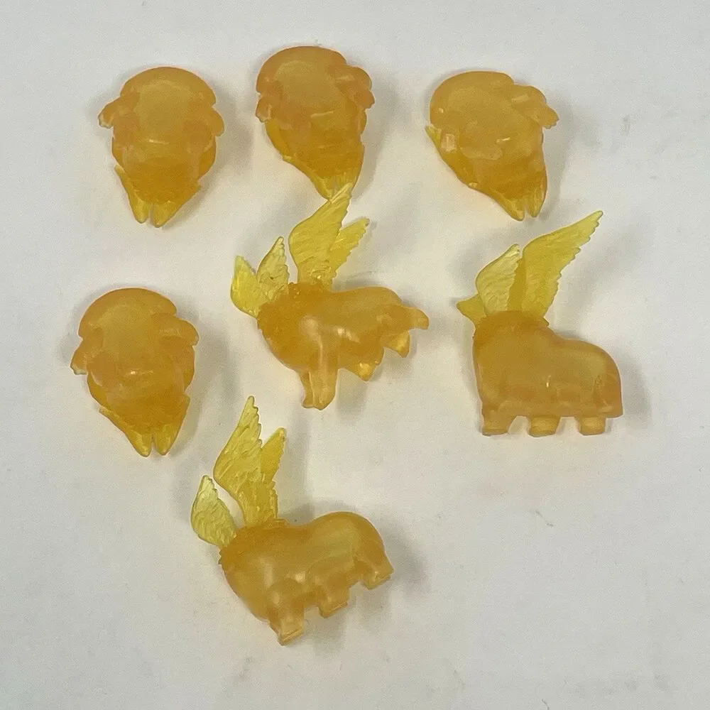 Marvel Shang-Chi Ten‎ Rings Mini Figures Lot of 30 Plastic Toy Cake Toppers 2